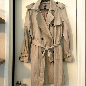 AX Armani Exchange Trenchcoat size: XLarge Color: Tan